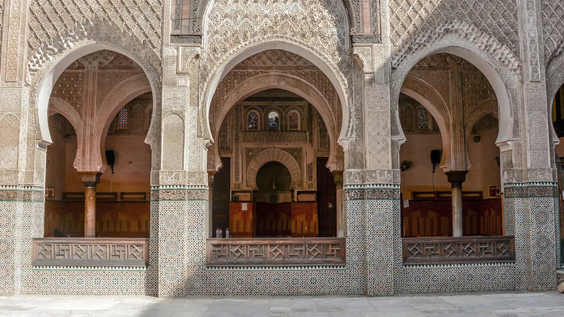 Visiting the Bou Inania Madrasa in Fes