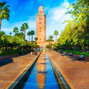 Koutoubia Mosque, Marrakech, Morocco